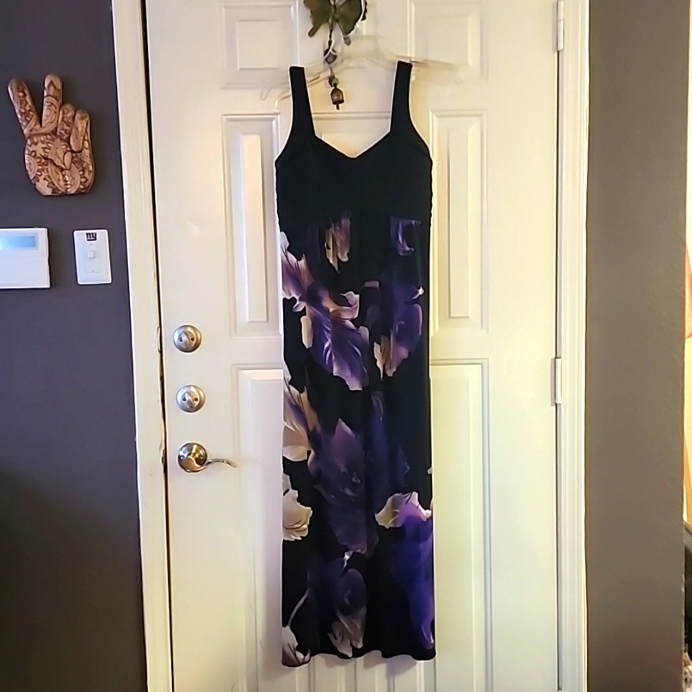 Black Evening Maxi Dress